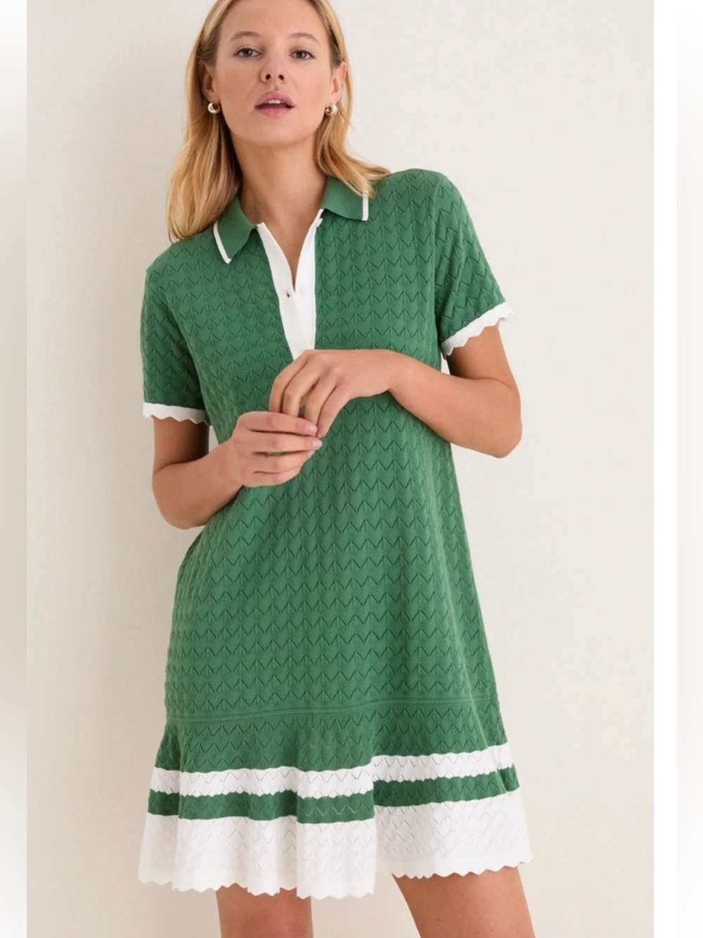 Tuckernuck Mountain View May Sweater Polo Dress